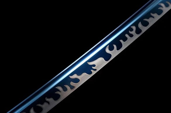 Hinomaru Blue Katana