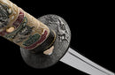 Japanese Katana Dragon Design