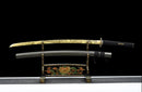 Samurai Katana Gold Pattern