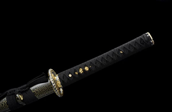 Samurai Katana Gold Pattern