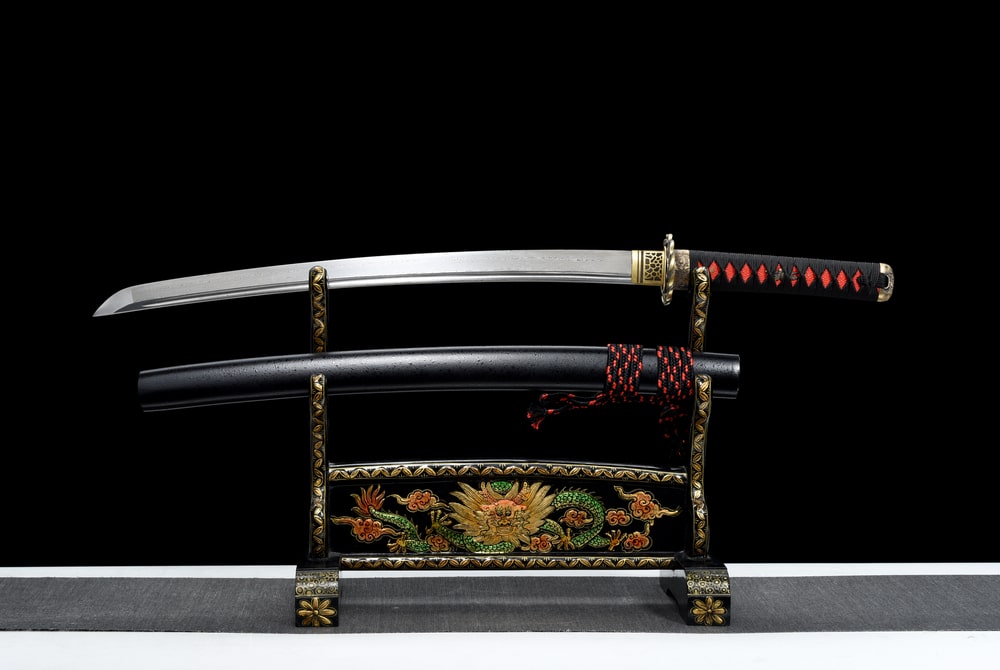 Wakizashi Kuroaka (脇差黒赤)